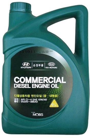 Олива моторна HYUNDAI Hyundai/Kia Commercial Diesel 10W-40 CI-4 6 л